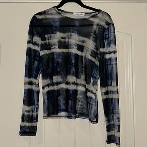 Rebecca Minkoff NEW WO Tags Sheer Mesh Top